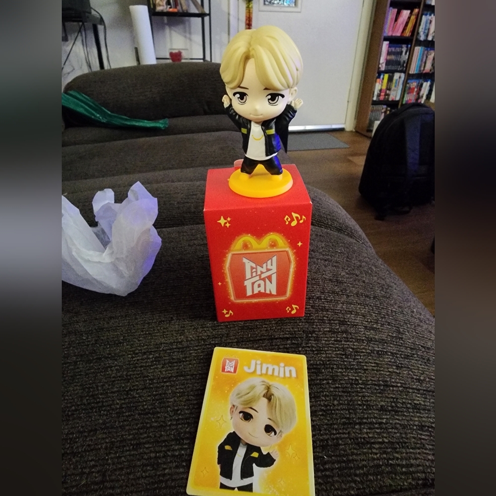 Jimin Collectible Toy - Red and Yellow